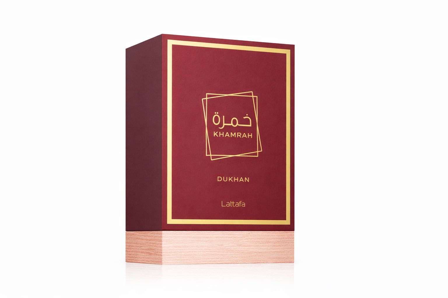 Lattafa Khamrah Dukhan Lattafa, un parfum oriental intens, dulce-fumat, persistent, care durează ore întregi.