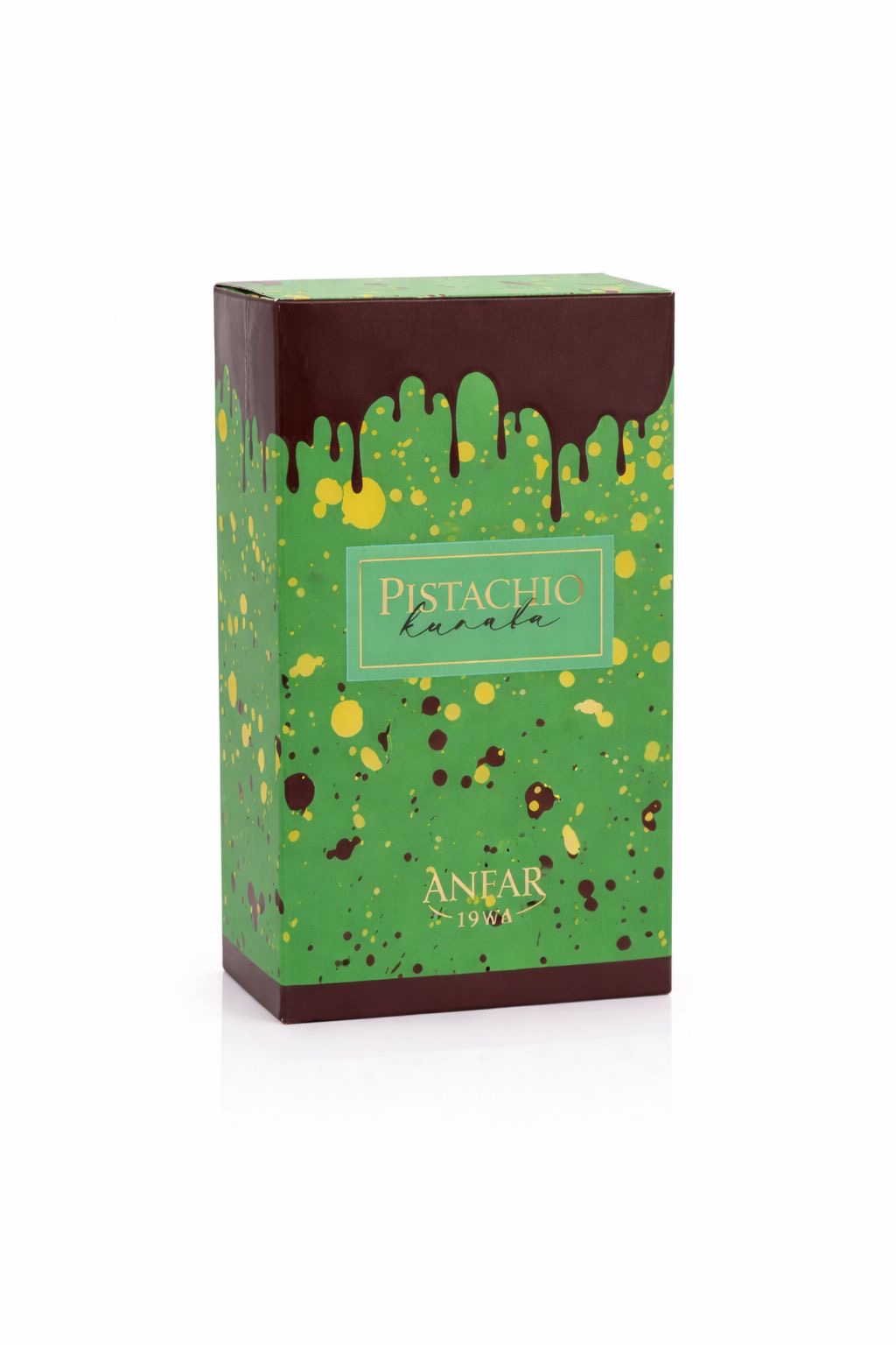 Pistachio Kunafa Anfar, parfum dulce cu fistic și ciocolată, intens, gurmand și persistent