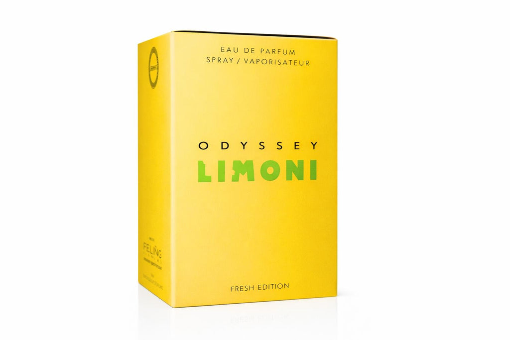 ODYSSEY Limoni EDP Fresh Edition, parfum fresh cu lămâie, energizant, curat, perfect zilnic