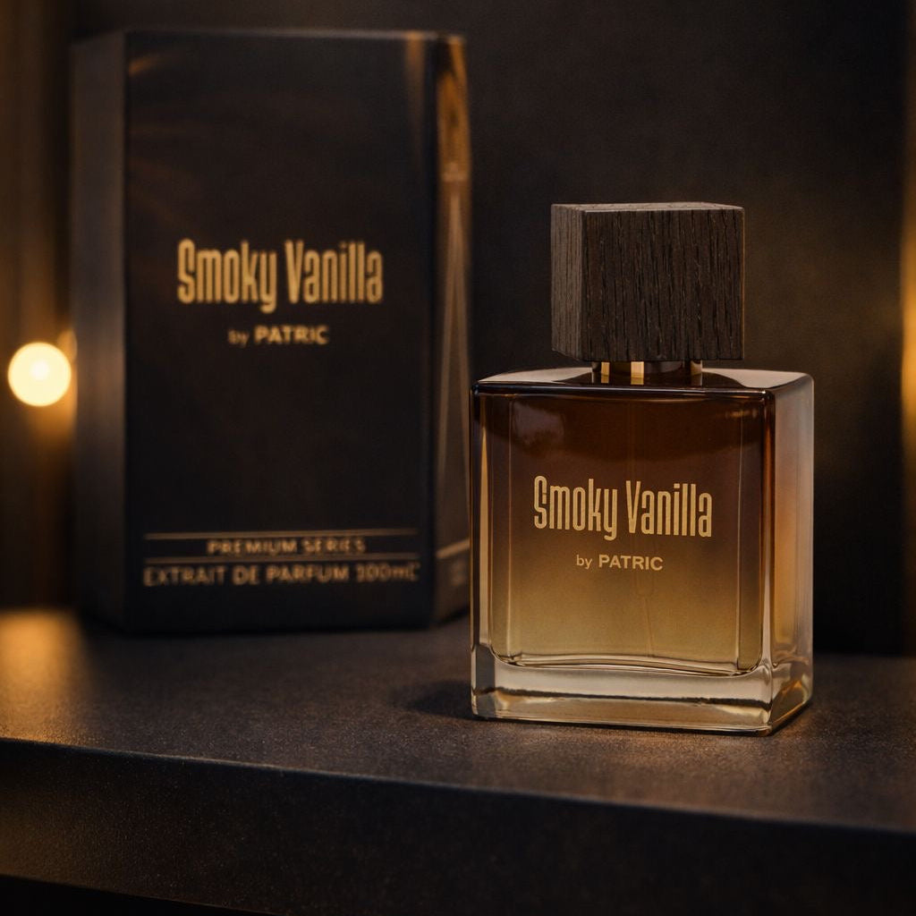Smoky Vanilla by Patric EDP 100 ml, vanilie intensă cu note afumate, persistent, premium