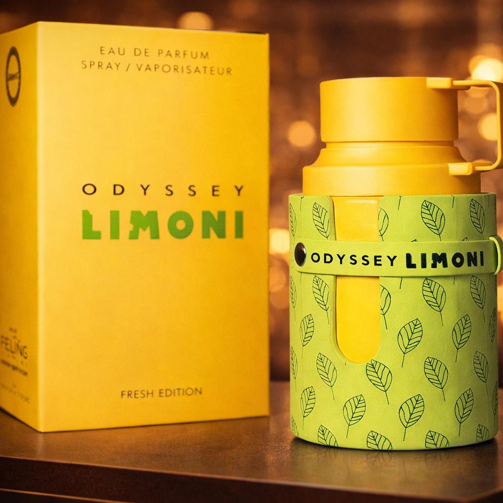 ODYSSEY Limoni EDP Fresh Edition, parfum fresh cu lămâie, energizant, curat, perfect zilnic