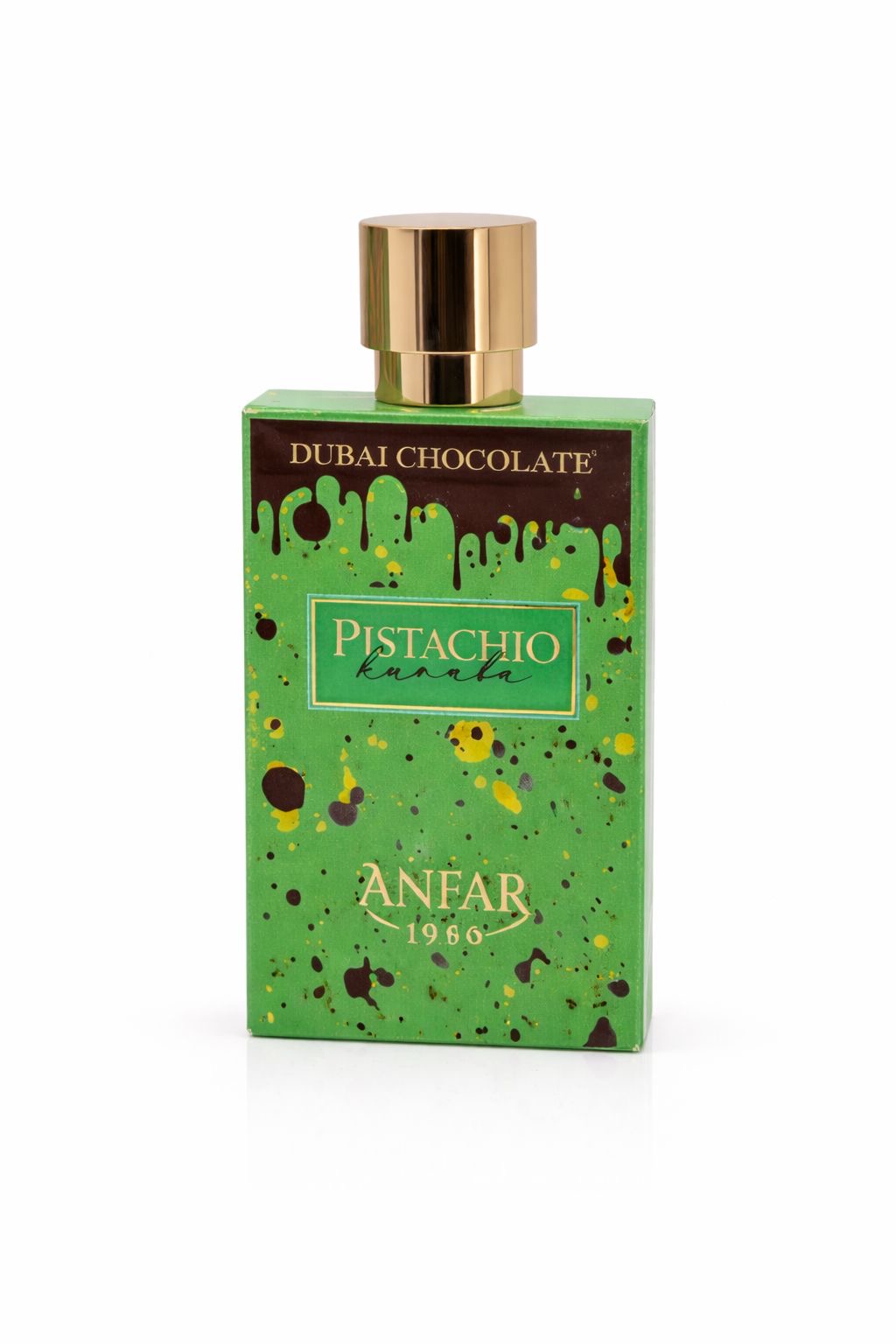 Pistachio Kunafa Anfar, parfum dulce cu fistic și ciocolată, intens, gurmand și persistent